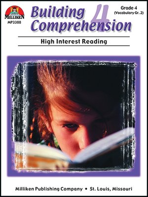 cover image of Building Comprehension - Grade 4